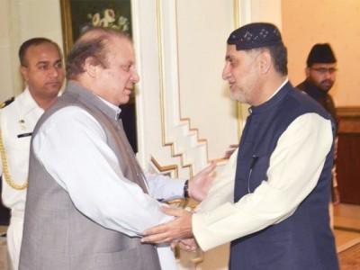 Akhtar Mengal, Nawaz Sharif