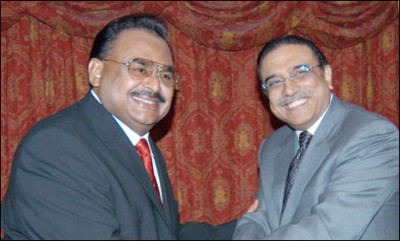 Asif Zardari, Altaf Hussain