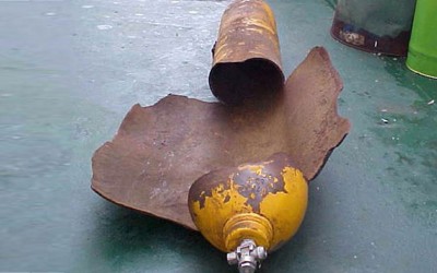 Gas Cylinders Explosive