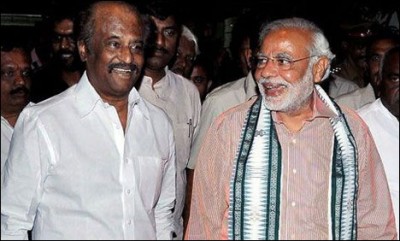 Narendra Modi, Rajinikanth