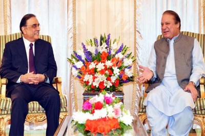 Nawaz Sharif, Zardari Meeting