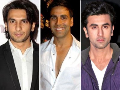 Ranveer Singh, Akshay, Ranbir