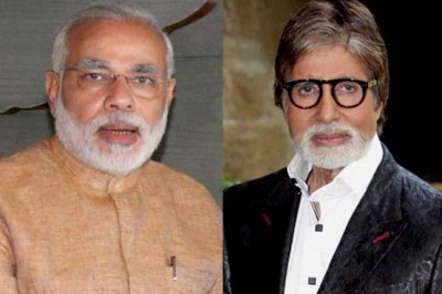 Amitabh Bachchan, Modi