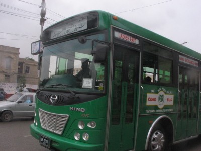 CNG, Buses