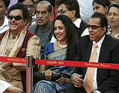 Shatrughan Sinha,Hema Malini,Dharmendra 