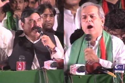 Javed Hashmi, Sheikh Rasheed