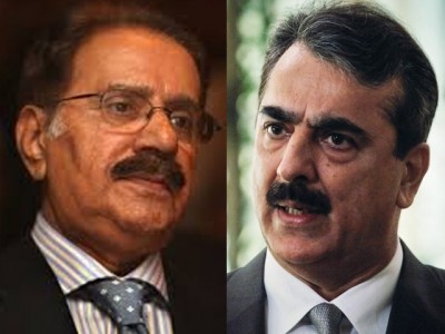  Makhdoom Amin Fahim,Yousuf Raza Gilani