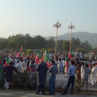 PTI Protester