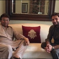 Shahid Afridi, Pervez Musharraf