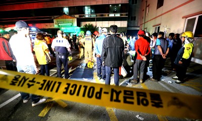 جنوبی کوریا : ہسپتال میں آگ لگنے سے 21 افراد ہلاک