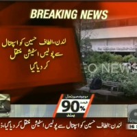 Altaf Hussain Police Station Transmitted– Breaking News – Geo.tv