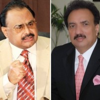 Altaf Hussain, Rehman Malik