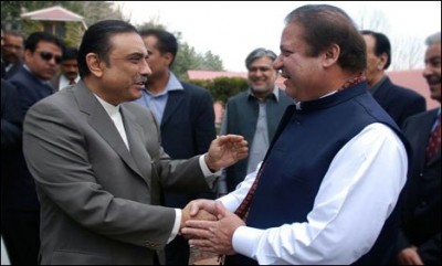 Asif Ali Zardari, Nawaz Sharif