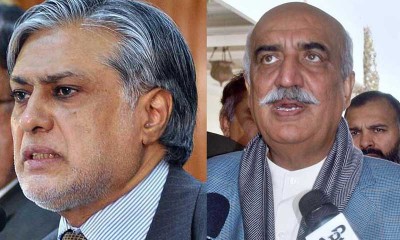 Ishaq Dar Khurshid Shah