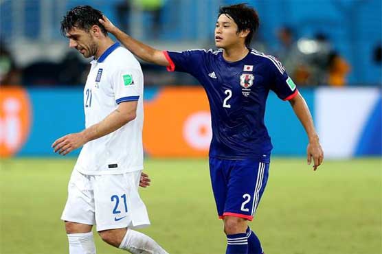فٹ بال: جاپان اور یونان کا میچ ڈرا، دونوں کو پہلا پوائنٹ مل گیا