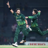 Shahid Afridi,Ahmed Shahzad