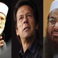 Tahir-ul-Qadri,Imran Khan, Hafiz Saeed