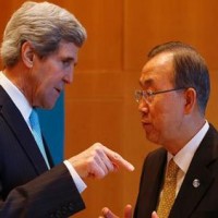 John Kerry Ban Ki Moon