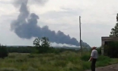 Malaysia passenger airliner MH17 crashing in Ukraine