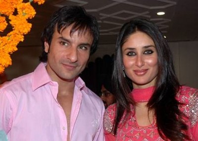 Saif Ali Khan and Kareena Kapoor