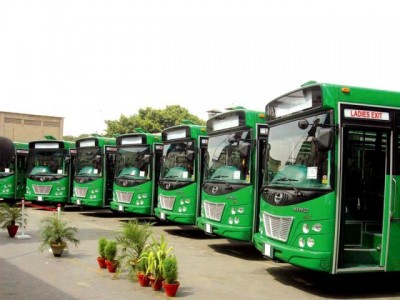 CNG, Buses