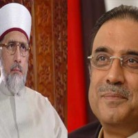 Dr Tahirul Qadri,Asif Ali Zardari