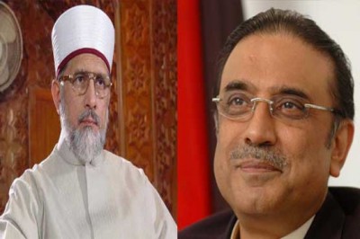  Dr Tahirul Qadri,Asif Ali Zardari