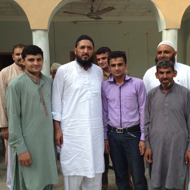 Ghazanfar Jamshed,Abid Raza,Meeting