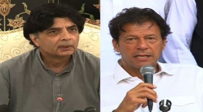 Imran Khan, Nisar Ali Khan