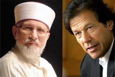 Imran Khan, Tahir ul Qadri