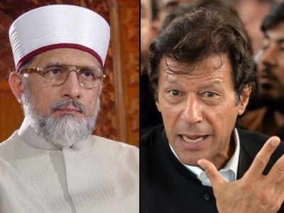 Imran Khan, Tahirul Qadri