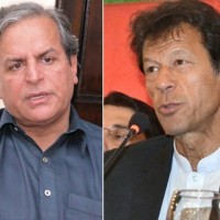 Javed Hashmi,Imran Khan