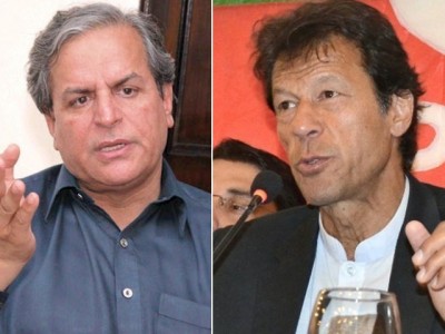 Javed Hashmi,Imran Khan