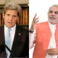 John Kerry, Narendra Modi