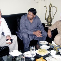 Liaqat Ali Chattha, Chaudhary Shabbir Ahmad,Chaudhry Tanvir Ahmed,Meeting