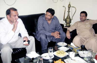 Liaqat Ali Chattha, Chaudhary Shabbir Ahmad,Chaudhry Tanvir Ahmed,Meeting