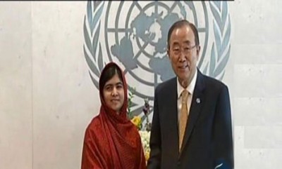 Malala Yousafzai, Ban Ki-moon