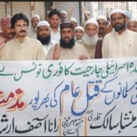 Muhammad Mansha Salik Qadri,Tahir Mahmood Sialvi,Rally