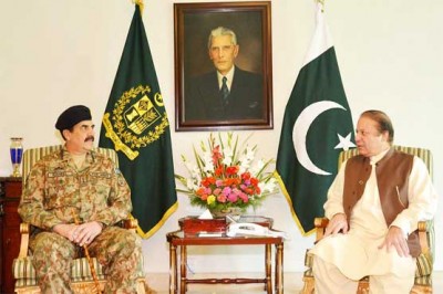 Nawaz Sharif, Raheel Sharif