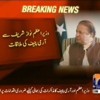 Nawaz Sharif,Army Chief Meeting– Breaking News – Geo.tv