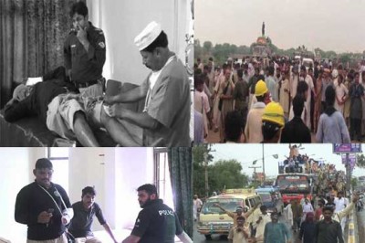 Punjab Police, Awami Tehreek, Workers Collision