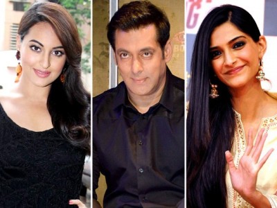 Salman Khan, Sonam Kapoor, Sonakshi