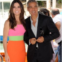 Sandra bulk and George Clooney