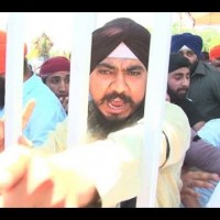 Sikhs Protest Rally