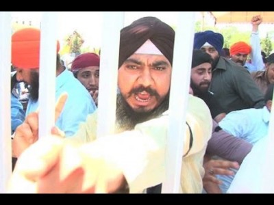 Sikhs Protest Rally