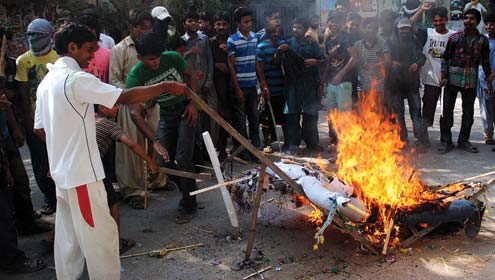 سندھ بھر میں تحریک انصاف اور عوامی تحریک کے مظاہرے و دھرنے