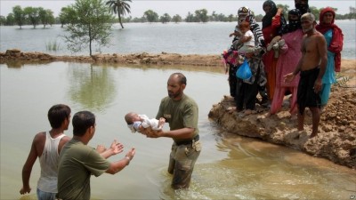 Flood in Pakistan