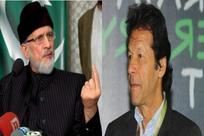 Imran Khan, Tahir ul Qadri