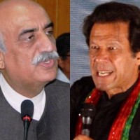 Khursheed Shah,Imran Khan