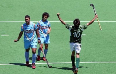 Pakistan,India Hockey Team